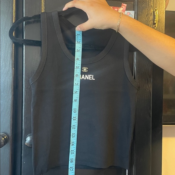 Cc Black Tank Top - Picture 2 of 3